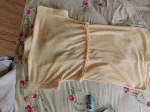 Yellow Bathrobe For Children