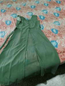 Green Flowy Dress