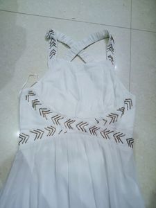 White Gown Dress 👗