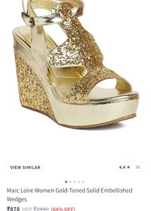 Marc Loire Golden Heels 👠