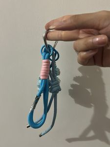 Blue Lanyard Keychain 💙
