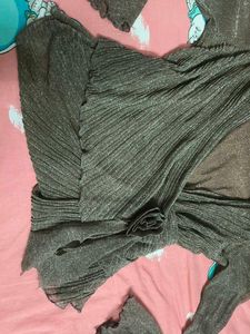 Shimmery Mesh Top