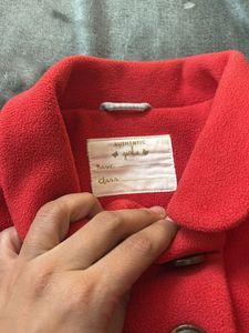 Fleece Jacket In Coat Style