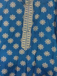 Floral Print Kurta For Womens Large