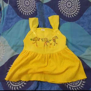 Golden Yellow Frock