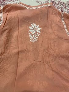 Chikankari Kurta and Pant