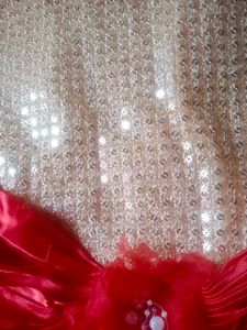 Red &amp; Gold Party Dress