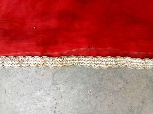 Elegant Dupatta Black &amp; Red