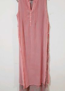 Peach Kurta
