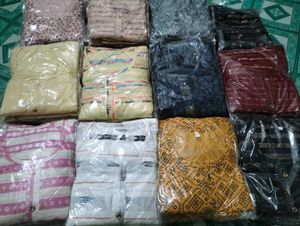 New Cotton Suits With Trouser Pants Women Suit