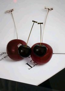 Cherry Drop Earrings