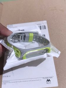 Mi Band 4 Grey &amp; Green Strap