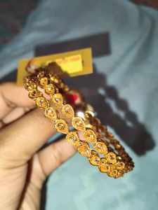 Elegant Gold Bangles
