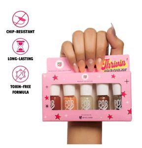 Pack Of 5 Nail Polish Set