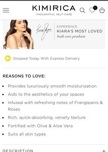 KIMIRICA Bouquet Scented Lotion