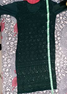 Dark Green Kurti