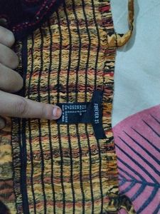 Woman Multi Colour Jaipuri Print Thread Work
