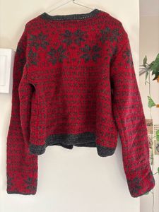 Vintage Patterned Cardigan