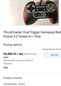 Thrustmaster Controller