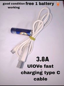 TYPE C CABLE Used Fully Working Condition