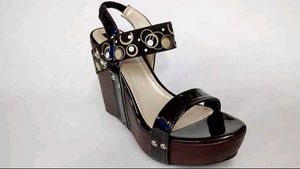 Black Wedge For Woman