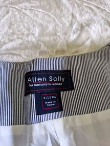 Allen Solly Blue Vest Jacket