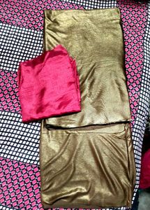 Elegant Gold Saree
