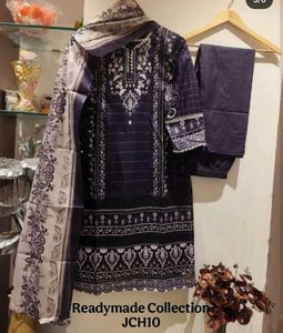 Blue Embroidered Kurta Set