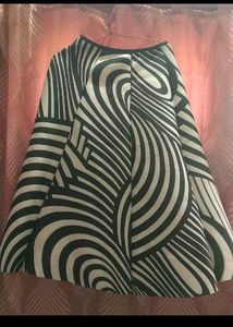 Illusional Optical Skirt