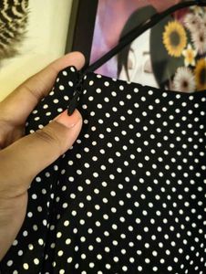 Polka Dot Mini Skirt