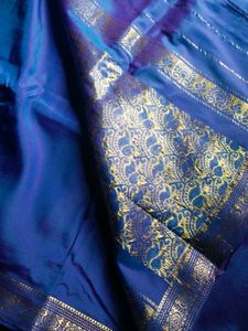 Blue Silk Saree