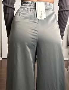Zara Satin High Rise Trouser