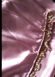 Satin saree