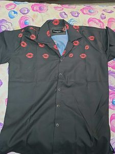 Black Over Sized Shirt