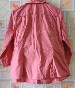 Salmon Button-Down Shirt