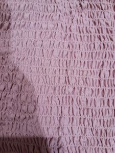 Smocked Square Neck Top