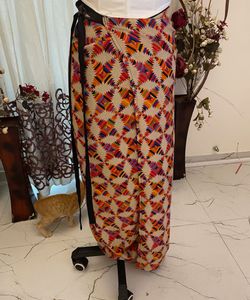 Patterned Ethnic Skirt