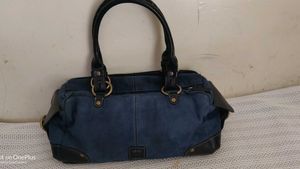 Vintage Blue Handbag