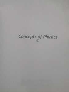 Concepts of Physics - HC Verma