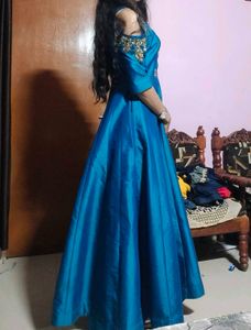 Beautiful Blue Gown Full Length
