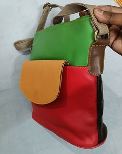 Leather Womens Sling Bag