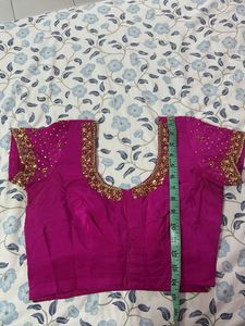 Pink Embellished Blouse