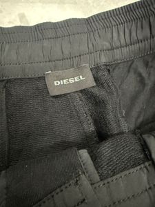 Diesel Black Zipper Detail Joggers