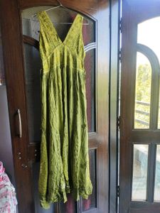 Bohemian Embroidered Dress
