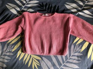 H&amp;M Pink Knit Sweater