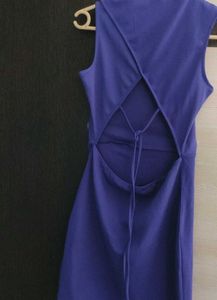 Backless Cut Bodycon Dress