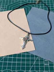Pink Cross Chain