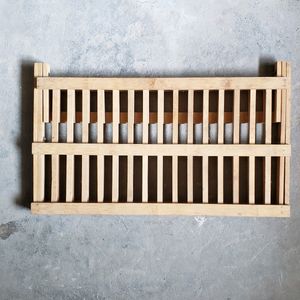 Kitchen Wooden Plate Holder