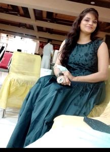 Price Drop ,Bottle Green Gown