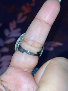 Silver adjustable ring